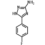 CAS 登录号：168893-35-4， 5-(4-氟苯基)-1H-1,2,4-三唑-3-胺