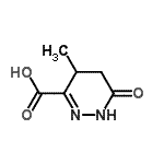 CAS#: 168967-15-5, 4-Methyl-6-Oxo-1,4,5,6-Tetrahydro-3-Pyridazinecarboxylic Acid