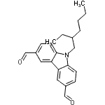CAS 登录号：169051-20-1， 9-(2-乙基己基)咔唑-3,6-二甲醛