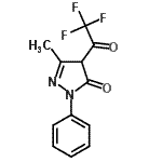 CAS#: 1691-93-6, 5-Methyl-2-Phenyl-4-(Trifluoroacetyl)-2,4-Dihydro-3H-Pyrazol-3-One