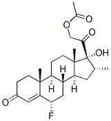 CAS#: 1692-75-7, 6alpha-Fluoro-17,21-Dihydroxy-16alpha-Methylpregn-4-Ene-3,20-Dione 21-Acetate