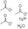CAS 登录号：16922-07-9， 乙酸铽(3+)水合物(3:1:1)