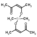 CAS 登录号：16925-15-8， (3Z,3'Z)-4,4'-[(二甲基锡烷二基)二(氧基)]二(3-戊烯-2-酮)