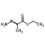 CAS 登录号：169383-53-3， 乙基2-亚肼基丙酸酯
