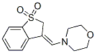 CAS 登录号：16958-11-5， 2,3-二氢-3-(吗啉基亚甲基)苯并[b]噻吩1,1-二氧化物