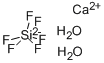 CAS 登录号：16961-80-1， 六氟-硅酸钙盐(1:1)二水合物