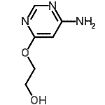 CAS 登录号：169677-50-3， 2-[(6-氨基-4-嘧啶基)氧基]乙醇
