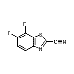 CAS#: 169776-07-2, 6,7-Difluoro-1,3-Benzothiazole-2-Carbonitrile