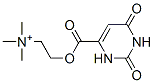 CAS#: 16978-42-0, [2-[[(1,2,3,6-Tetrahydro-2,6-Dioxo-4-Pyrimidyl)Carbonyl]Oxy]Ethyl]Trimethylammonium