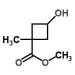 CAS#: 169899-49-4, Methyl 3-Hydroxy-1-Methylcyclobutanecarboxylate