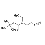 CAS#: 170018-97-0, Tert-Butyl N-(2-Cyanoethyl)-N-Ethyl-Carbamate
