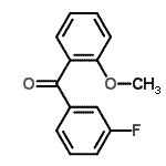 CAS#: 170019-17-7, (3-Fluorophenyl)-(2-Methoxyphenyl)Methanone