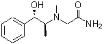 CAS 登录号：170115-96-5， N-[(1S,2S)-1-羟基-1-苯基-2-丙基]-N-甲基甘氨酰胺