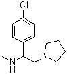 CAS#: 170119-33-2, 1-(4-Chlorophenyl)-N-Methyl-2-(1-Pyrrolidinyl)Ethanamine