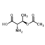 CAS 登录号：17012-42-9， O-乙酰基-L-苏氨酸