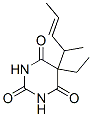 CAS 登录号：17013-35-3， 5-乙基-5-(1-甲基-2-丁烯基)巴比妥酸