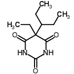 CAS#: 17013-37-5, 5-Ethyl-5-(3-Pentanyl)-2,4,6(1H,3H,5H)-Pyrimidinetrione
