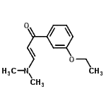 CAS#: 170140-82-6, (2E)-3-(Dimethylamino)-1-(3-Ethoxyphenyl)-2-Propen-1-One