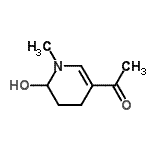 CAS#: 170232-97-0, 1-(6-Hydroxy-1-Methyl-1,4,5,6-Tetrahydro-3-Pyridinyl)Ethanone