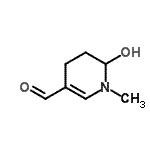 CAS#: 170232-98-1, 6-Hydroxy-1-Methyl-1,4,5,6-Tetrahydro-3-Pyridinecarbaldehyde