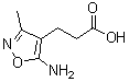 CAS#: 170312-25-1, 3-(5-Amino-3-Methyl-1,2-Oxazol-4-Yl)Propanoic Acid