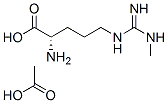CAS 登录号：17035-90-4， Nomega-单甲基-L-精氨酸乙酸盐