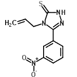 CAS#: 17050-61-2, 4-Allyl-5-(3-Nitrophenyl)-4H-1,2,4-Triazole-3-Thiol