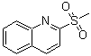 CAS 登录号：17075-19-3， 2-(甲基磺酰基)喹啉