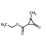 CAS 登录号：170940-19-9， 乙基1-甲基-3-氧代-2-氮丙啶羧酸酯