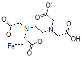 CAS#: 17099-81-9, Hydrogen ((ethylenedinitrilo)tetraacetato)ferrate(III)