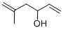 CAS 登录号：17123-61-4， 5-甲基-1,5-己二烯-3-醇