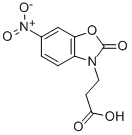 CAS#: 17124-57-1, 3-(6-Nitro-2-Oxo-1,3-Benzoxazol-3(2H)-Yl)Propanoic Acid