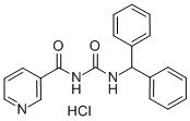 CAS 登录号：171258-74-5， N-(二苯甲基氨基甲酰)吡啶-3-甲酰胺盐酸盐