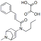 CAS 登录号：171261-25-9， (E)-N-丁基-N-(8-甲基-8-氮杂双环[3.2.1]辛-3-烯-3-基)-3-苯基丙-2-烯酰胺草酸盐