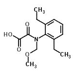 CAS#: 171262-17-2, [(2,6-Diethylphenyl)(Methoxymethyl)Amino](Oxo)Acetic Acid