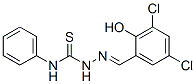 CAS 登录号：1713-68-4， 2-[(3,5-二氯-2-羟基苯基)亚甲基]-N-苯基-1-肼基硫代甲酰胺