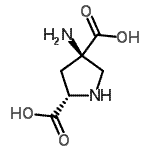 CAS#: 171336-79-1, (2S,4R)-4-Amino-2,4-Pyrrolidinedicarboxylic Acid