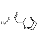CAS#: 171351-26-1, Methyl 1,4-Diazabicyclo[2.2.2]Oct-2-Ylacetate