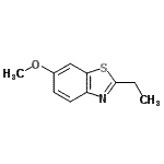 CAS#: 17142-77-7, 2-Ethyl-6-Methoxy-1,3-Benzothiazole