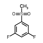 CAS#: 171421-55-9, 1,3-Difluoro-5-Methylsulfonyl-Benzene
