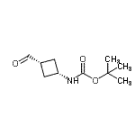 CAS#: 171549-91-0, 2-Methyl-2-Propanyl (cis-3-Formylcyclobutyl)Carbamate