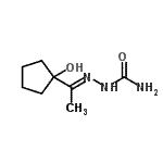 CAS#: 17161-01-2, (2E)-2-[1-(1-Hydroxycyclopentyl)Ethylidene]Hydrazinecarboxamide