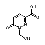 CAS 登录号：171672-98-3， 1-乙基-6-氧代-1,6-二氢-3-哒嗪羧酸