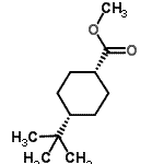 CAS 登录号：17177-76-3， 甲基顺式-4-(2-甲基-2-丙基)环己甲酸酯