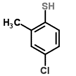 CAS#: 17178-00-6, 4-Chloro-2-Methylbenzenethiol