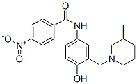 CAS#: 17183-42-5, N-[4-Hydroxy-3-[(3-Methylpiperidino)Methyl]Phenyl]-4-Nitrobenzamide