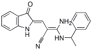CAS#: 171853-12-6, (Z)-3-Amino-2-[(Z)-(3-Oxo-1H-Indol-2-Ylidene)Methyl]-3-(1-Phenylethylamino)Prop-2-Enenitrile