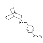 CAS#: 17186-53-7, N-(4-Methoxybenzyl)Quinuclidin-3-Amine