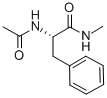 CAS 登录号：17186-60-6， (alphaS)-alpha-(乙酰氨基)-N-甲基-苯丙酰胺