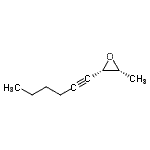 CAS#: 171869-57-1, (2S,3R)-2-(1-Hexyn-1-Yl)-3-Methyloxirane